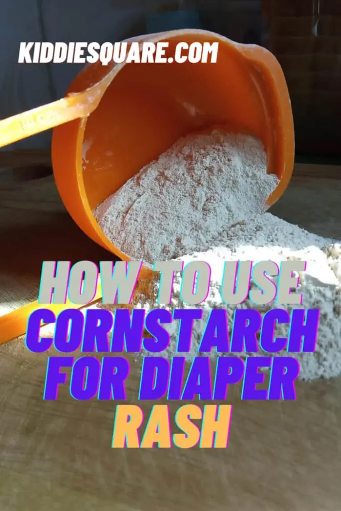 how to use cornstarch for Diaper rash