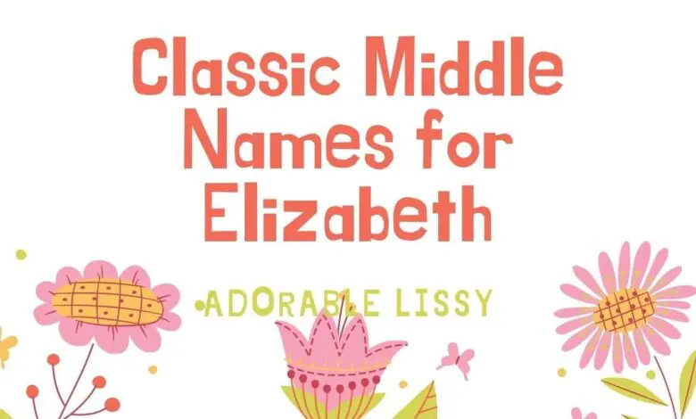 middle names for Elizabeth