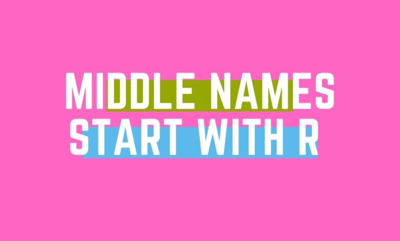 middle names that start with r