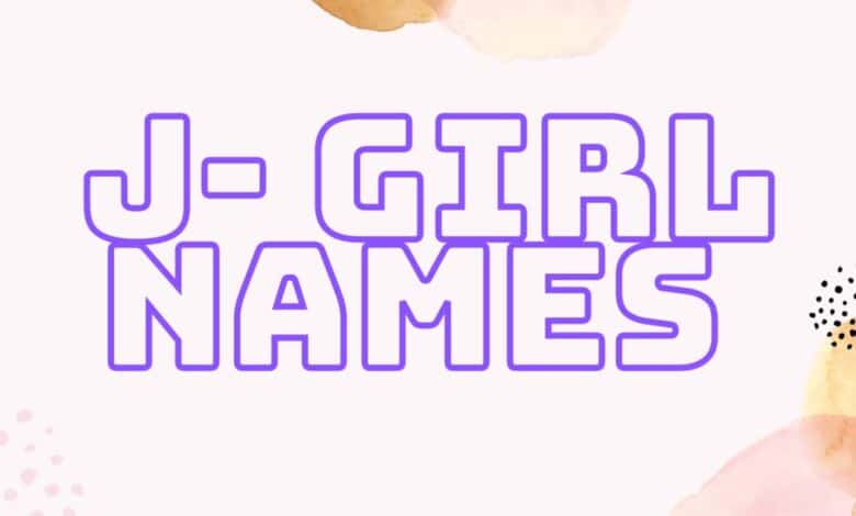 girl middle names that start with j