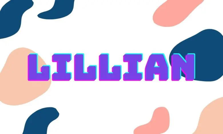 middle names for lillian