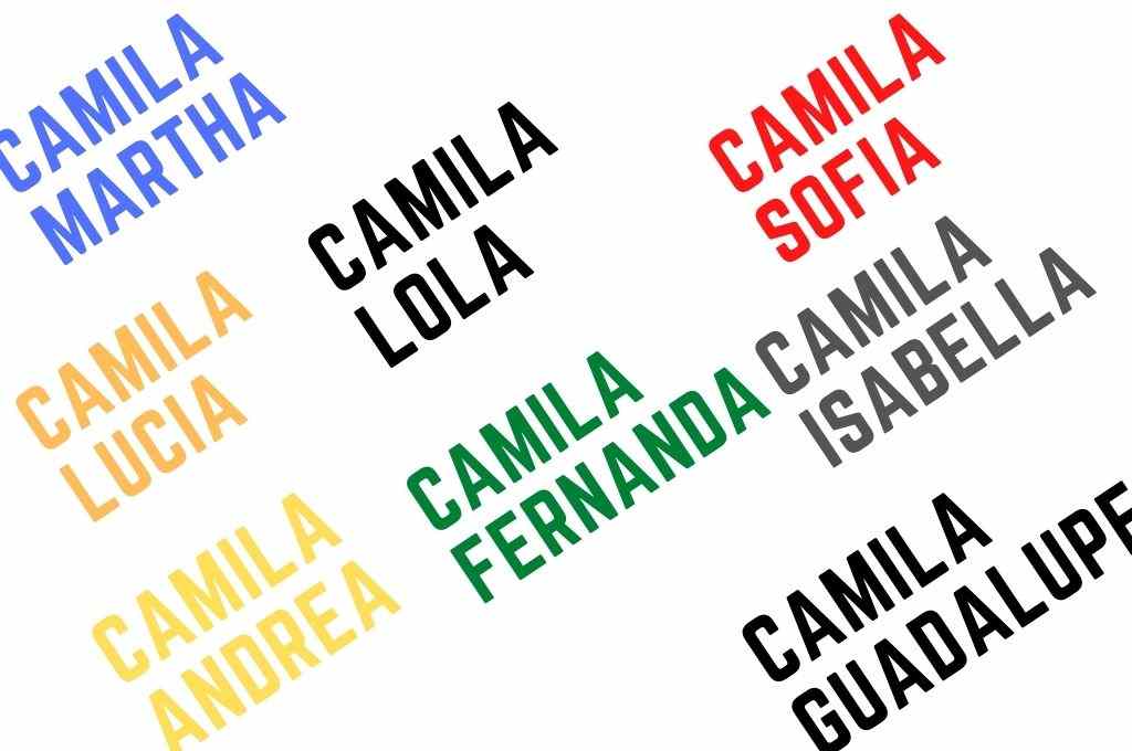 middle names for Camila-Spanish middle names for girls