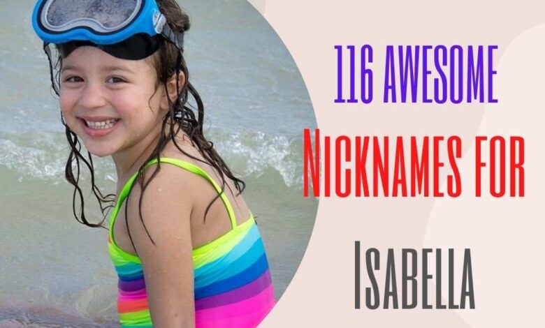 Nicknames for Isabella