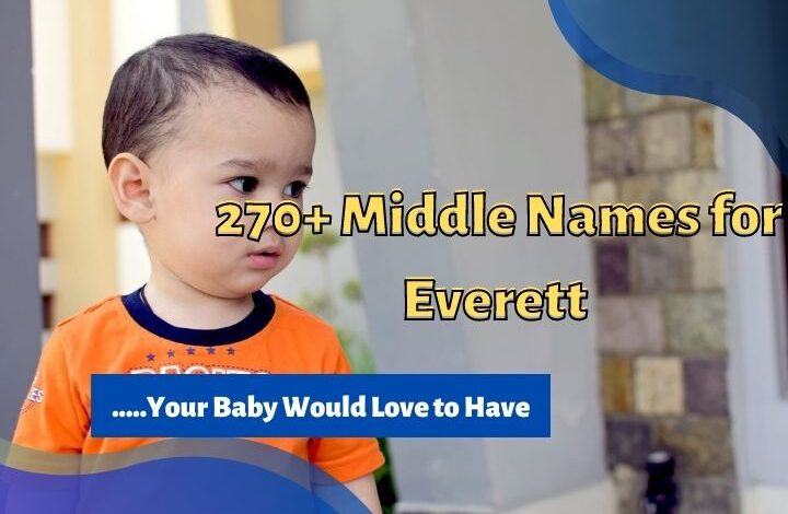 middle names for Everett