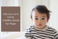 Photo of 249 Cool, Fun and Trendy Middle Names for Piper